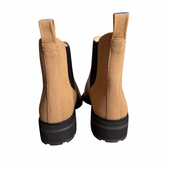 Rothy's The Lug Boot Chelsea Tan - Picture 5 of 8